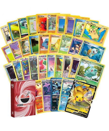 Ultra Rare Bundle - 60 Cards | 10x Holo Rare Cards & 1x Ultra Rare Guaranteed Legendary EX GX V VMAX or VSTAR | Bundled Deck ...