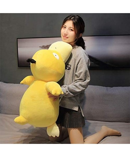 31"/80cm Large Yellow Duck Plush Pillow Lie Down Stuffed Toys Cute Duck Figure Doll Derivatives Pillow Gifts Birthday Present...