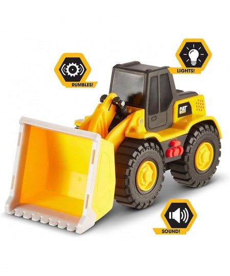 CAT(R) Construction Tough Machines Toy Wheel Loader with Lights & Sounds Yellow $26.60 - Play Figure Vehicles