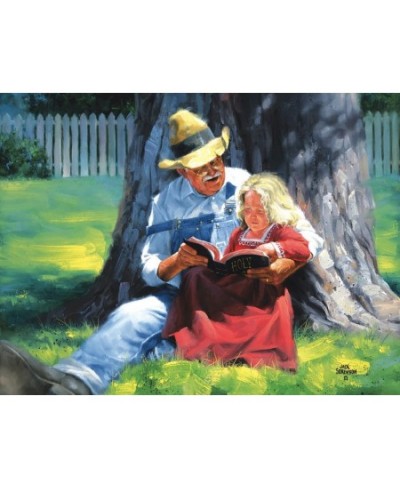 Grandpa's Bible 500 pc Jigsaw Puzzle by SunsOut $17.48 - Jigsaw Puzzles