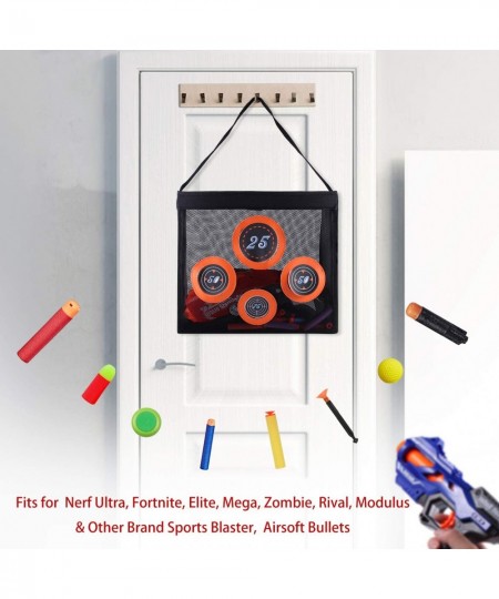 Portable Shooting Practice Target Toy Storage Mesh Bag Compatible with Nerf Darts for Kids 6+ $21.81 - Toy Foam Blasters & Guns