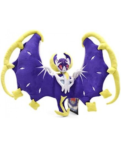 Cartoon Sun Solgaleo Moon Lunala Plush Toys & Anime Cosmog Stuffed Dolls Cute Figures for Children Xmas Gift 8-10 Inches (Lun...