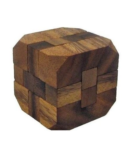 6 Wooden Puzzle Gift Set in A Wood Box - 3D Unique IQ Puzzles $50.46 - Brain Teaser Puzzles