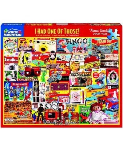 Puzzles I Had One of Those - 1000 Piece Jigsaw Puzzle $34.52 - Jigsaw Puzzles