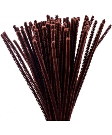 100pcs Pipe Cleaners Chenille Stems for DIY Art Supplies Craft Projects 6mmx30cm Christmas Pipe Cleaners Decoration Brown $20...