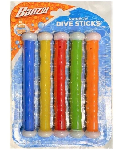 Rainbow Dive Sticks - 5 Pieces $16.13 - Swimming Pool & Outdoor Water Toys