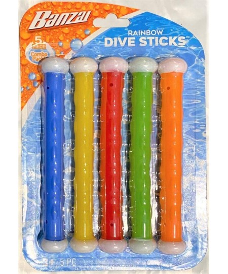 Rainbow Dive Sticks - 5 Pieces $16.13 - Swimming Pool & Outdoor Water Toys