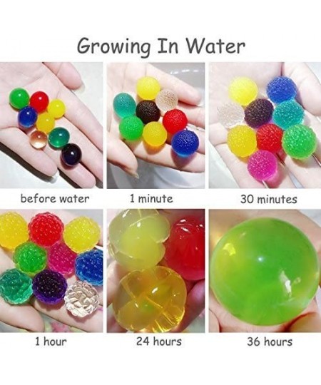 120Pcs Super Large Water Beads Water Growing Jelly Balls Vase Fillers for Wedding Party Decoration Kids Toy Plant Crystal Soi...