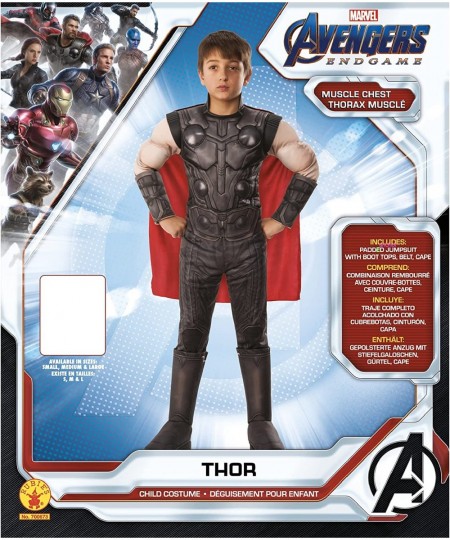 Marvel: Avengers Endgame Child's Deluxe Thor Costume $61.78 - Kids' Costumes