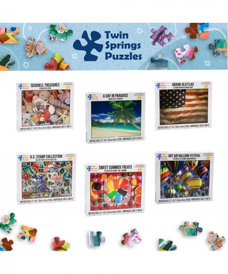 Yarn and Needles | Twin Springs Puzzles 1000 Piece Jigsaw Puzzle $22.59 - Jigsaw Puzzles