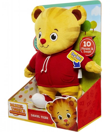 Daniel Tiger's Neighborhood Talking Plush Soft & Cuddly Stuffed Toy Features Phrases & Songs! $44.17 - Plush Puppets