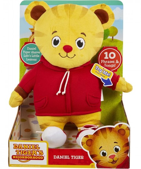 Daniel Tiger's Neighborhood Talking Plush Soft & Cuddly Stuffed Toy Features Phrases & Songs! $44.17 - Plush Puppets