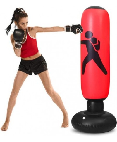 Christmas Inflatable Punching Bag for Kids Boxing Bag for Kids and Adults Kids Punching Bag with Stand Bounce Back Free Stand...