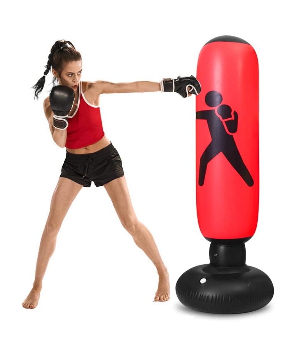 Christmas Inflatable Punching Bag for Kids Boxing Bag for Kids and Adults Kids Punching Bag with Stand Bounce Back Free Stand...