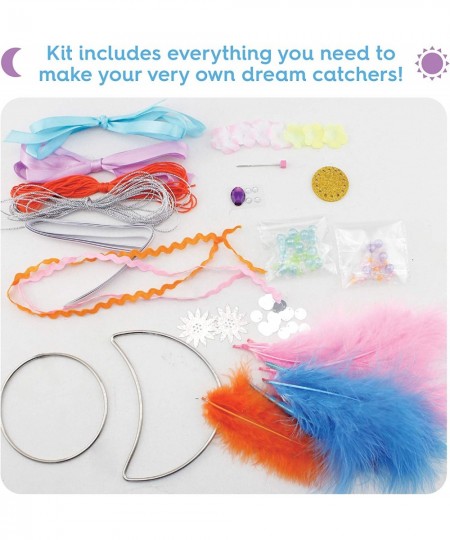 Dream Catcher Kit - Craft Kit - Makes 2 Dream Catchers - Craft for Girls Age 8 - Teen $29.02 - Craft Kits