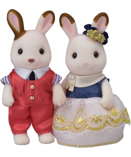 Town Series Cute Couple Set Set of 2 Collectible Doll Figures with Fashion and Floral Accessories $40.47 - Doll Playsets