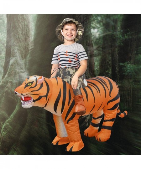 Inflatable Costume for Kids Halloween Costumes Boys Girls Tiger Rider Blow Up Costume for Unisex Godzilla Toy $60.83 - Kids' ...