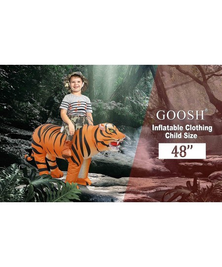 Inflatable Costume for Kids Halloween Costumes Boys Girls Tiger Rider Blow Up Costume for Unisex Godzilla Toy $60.83 - Kids' ...