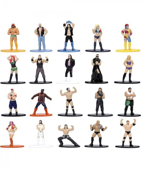 WWE 1.65"" Die-cast Metal Collectible Figures 20-Pack Wave 2 Toys for Kids and Adults (30817) Blue $49.56 - Kids' Play People...