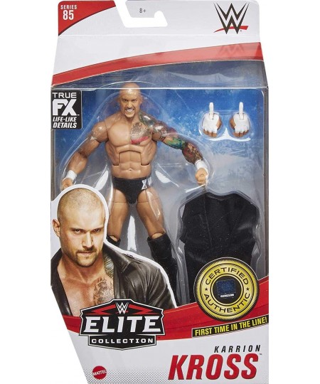 WWE Karrion Kross Elite Collection Action Figure 6-in/15.24-cm Posable Collectible Gift for WWE Fans Ages 8 Years Old & Up $2...