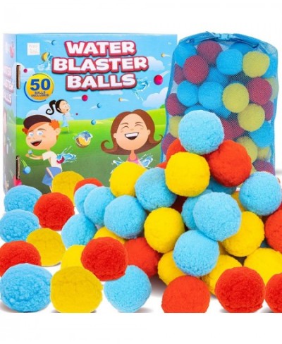 Reusable Water Soaker Balls Outdoor Toys and Games for Kids and Teens Boys and Girls - Summer Activities for Pool and Backyar...