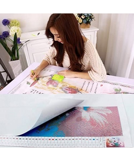 Full Drill 5d Diamond Painting Kits Cross Stitch Craft Kit New DIY Kits for Kids Adults Paint by Number Kits (Flower 30x30cm ...