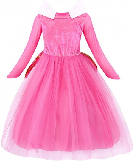 Princess Aurora Girls Costume Dress With Accessory For Halloween Birthday Dress Up Sleep Over Party $45.45 - Kids' Costumes