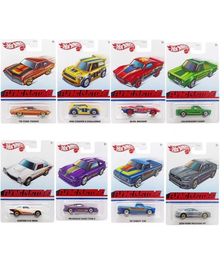 Exclusive Flying Customs Series Complete Set of 8 Diecast Vehicles $49.56 - Kids' Play Cars & Race Cars