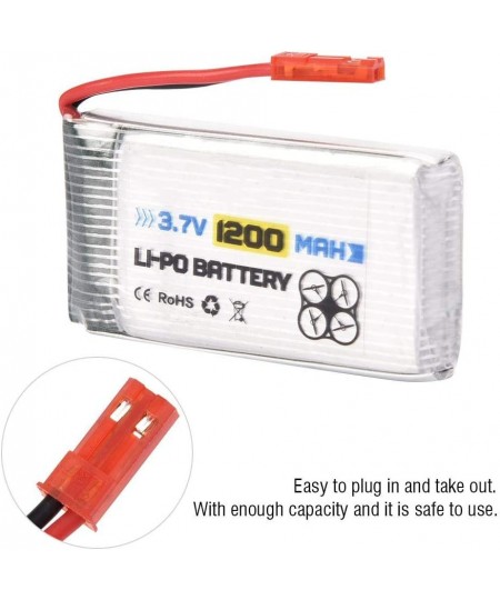 RC LiPo Battery ENGPOW 3.7V 1200mAh Rechargeable LiPo Battery with JST Plug RC Accessory Part(3pc) $22.90 - Hobby Remote & Ap...