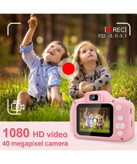 Upgrade Kids Camera Gifts for Boys and Girls of Age 3-9 1080P HD Digital Video Cameras for Toddler 20M high -Definition Digit...