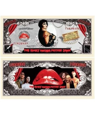 Rocky Horror Picture Show Million Dollar Bills - Pack of 50 - Best Gift for Lovers of This Classic Movie - Have A Time Warp P...