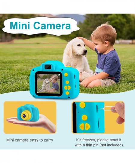 Kids Camera Boys Toy - Camera for Kids Boys Birthday Gifts 3 4 5 6 7 8 9 Year Old Children Toy Toddler Video Digital Camcorde...