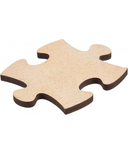 100 Blank Wooden Puzzle Pieces for Crafts DIY Unfinished Jigsaw Puzzles (1.9 x 1.6 in) $19.45 - Jigsaw Puzzles