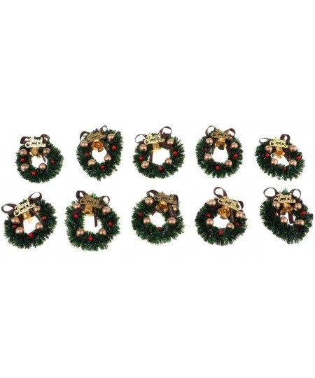 Pack of 10 Miniature Garland Ornaments for Dollhouse Garden Tree Embellishments $20.83 - Dollhouse Accessories