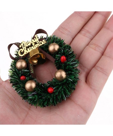 Pack of 10 Miniature Garland Ornaments for Dollhouse Garden Tree Embellishments $20.83 - Dollhouse Accessories