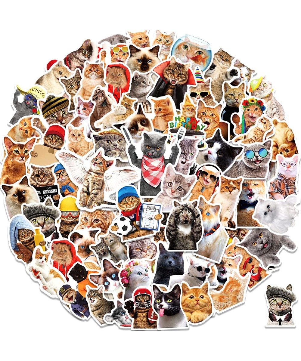 200 Pcs Cat Stickers Cute Cat Waterproof Stickers Vinyl Stickers for Water Bottle Laptop Phone Skateboard Stickers for KidsTe...