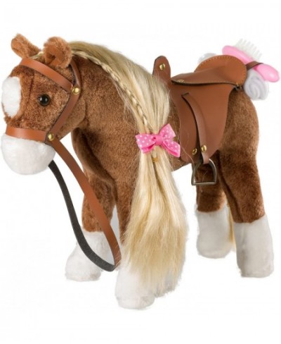 Stuffed Animal Horse Pretty Plush Toy Pretend Play Horse 11 inches Brown $47.64 - Stuffed Animals & Teddy Bears