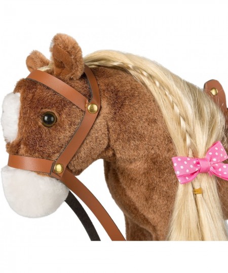 Stuffed Animal Horse Pretty Plush Toy Pretend Play Horse 11 inches Brown $47.64 - Stuffed Animals & Teddy Bears