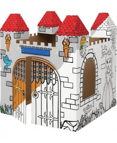 at Play Castle Playhouse Cardboard Playhouse and Craft Activity for Kids $59.07 - Kids' Playhouses