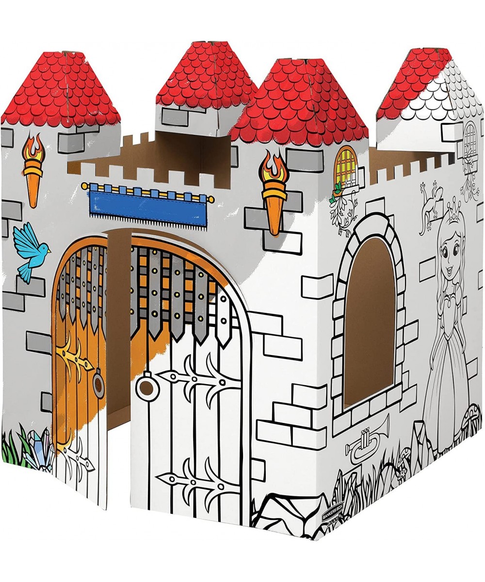 at Play Castle Playhouse Cardboard Playhouse and Craft Activity for Kids $59.07 - Kids' Playhouses