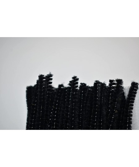 Black Pipe Cleaners 200 Pieces Chenille Stems for DIY Art Decorations Creative Craft (6 mm x 12 Inch) $17.84 - Craft Pipe Cle...