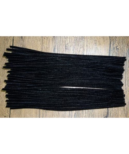 Black Pipe Cleaners 200 Pieces Chenille Stems for DIY Art Decorations Creative Craft (6 mm x 12 Inch) $17.84 - Craft Pipe Cle...