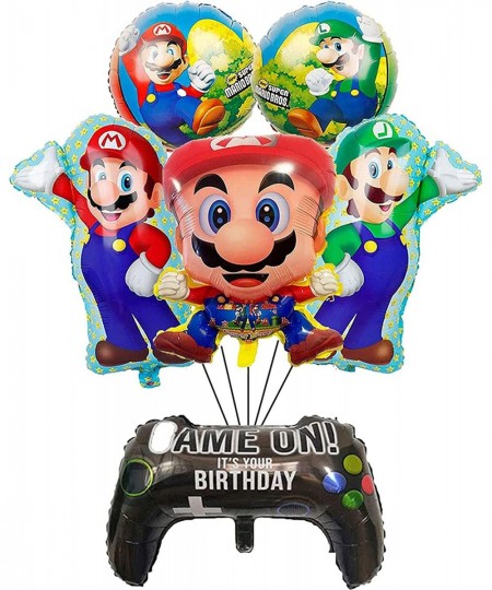 Mario Balloons Mario Birthday Party Supplies Birthday Party Decorations Set of 15 $17.42 - Kids' Party Decorations