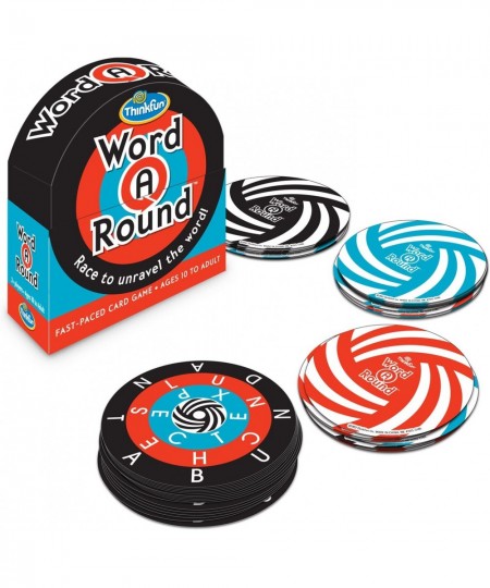 ThinkFun Word A Round Game - Award Winning Fun Card Game For Age 10 and Up Where You Race to Unravel the Word $30.30 - Card G...