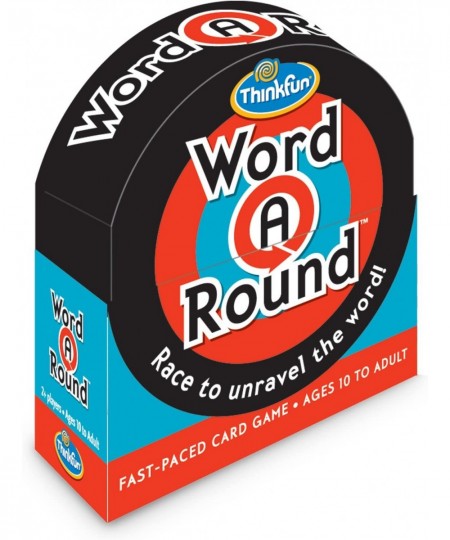 ThinkFun Word A Round Game - Award Winning Fun Card Game For Age 10 and Up Where You Race to Unravel the Word $30.30 - Card G...