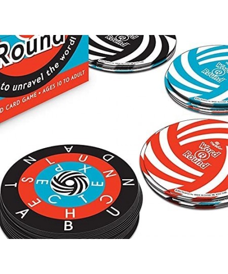 ThinkFun Word A Round Game - Award Winning Fun Card Game For Age 10 and Up Where You Race to Unravel the Word $30.30 - Card G...