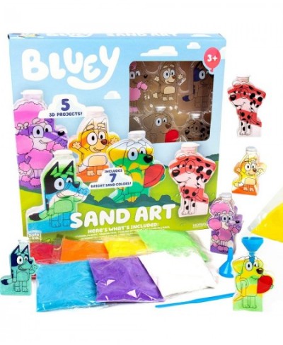 Sand Art Create Your Own and Bingo Sand Art Kit Includes 5 Sand Art Bottles & 7 Cool Sand Colors Birthday Party Supplies Figu...