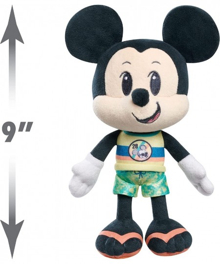 Disney Street Beach Small Plush Mickey Mouse 9-Inch Stuffed Animal Officially Licensed Kids Toys for Ages 2 Up Amazon Exclusi...