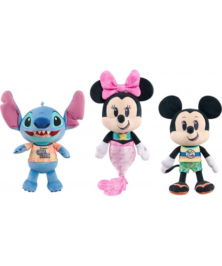 Disney Street Beach Small Plush Mickey Mouse 9-Inch Stuffed Animal Officially Licensed Kids Toys for Ages 2 Up Amazon Exclusi...