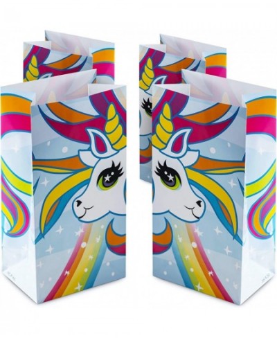 Unicorn Party Favor Bags - (Pack of 24) Rainbow Unicorn Goodie Bags and Loot Bag for Kids Girls Birthday Parties Small Gifts ...